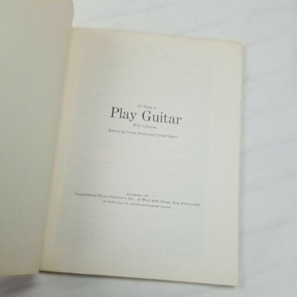 4/$25 Its Easy To Play Guitar Vol 34 Sheet Music Song Book Learn Guitar Vintage - Picture 5 of 8